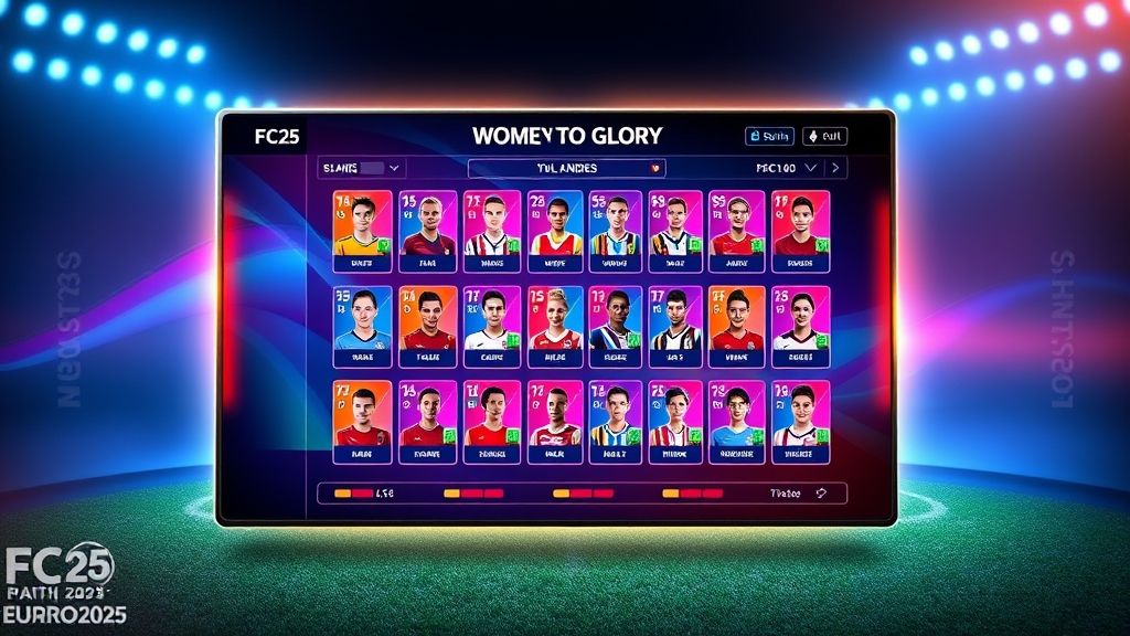 《FC 25荣耀之路》女足特别版震撼来袭